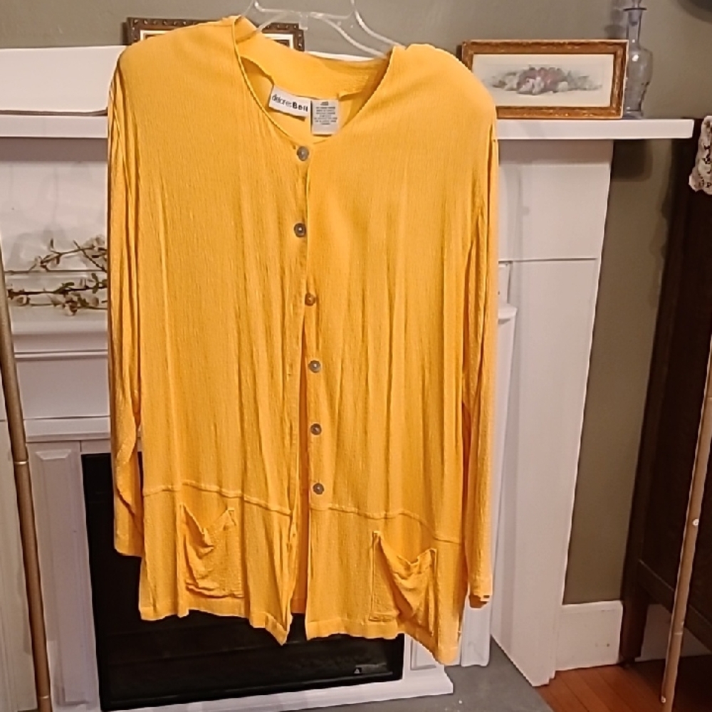 Delores Bell Women's Yellow Shirt